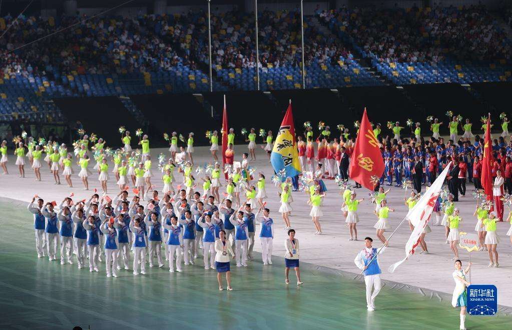 第十四届全运会开幕式(第十四届全运会开幕式主持词)