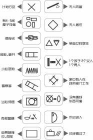 家门口的墙上被刻了标记的简单介绍