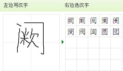 关于带有门的字都是什么的信息