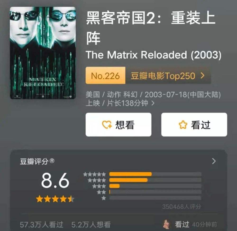 黑客帝国矩阵重启豆瓣导演(黑客帝国the matrix)