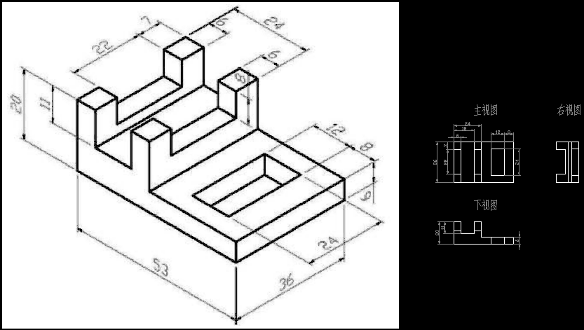 工程cad制图初学入门(cad工程制图初学入门教程)