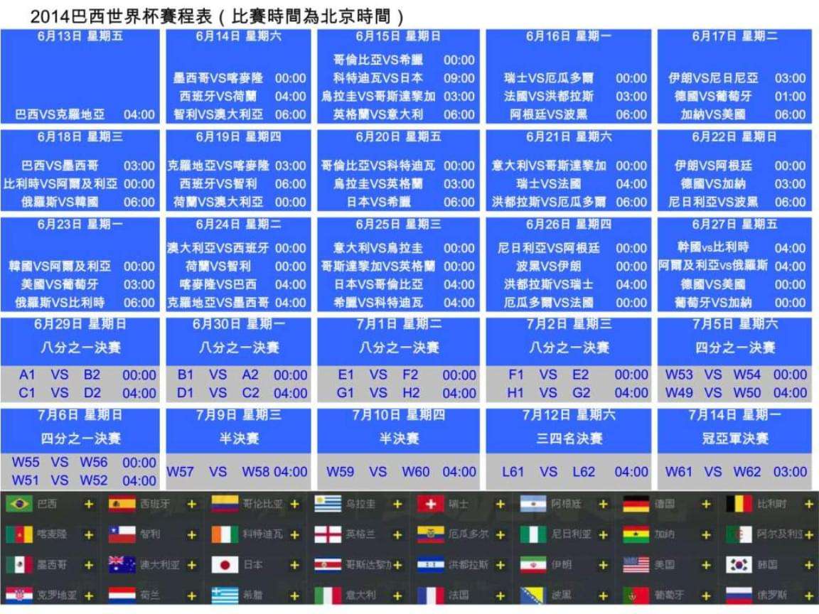 世界杯2021赛程时间表(世界杯2021赛程时间表12强)