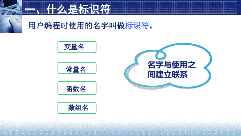 什么是c语言中的标识符(c语言中的标识符有哪些)