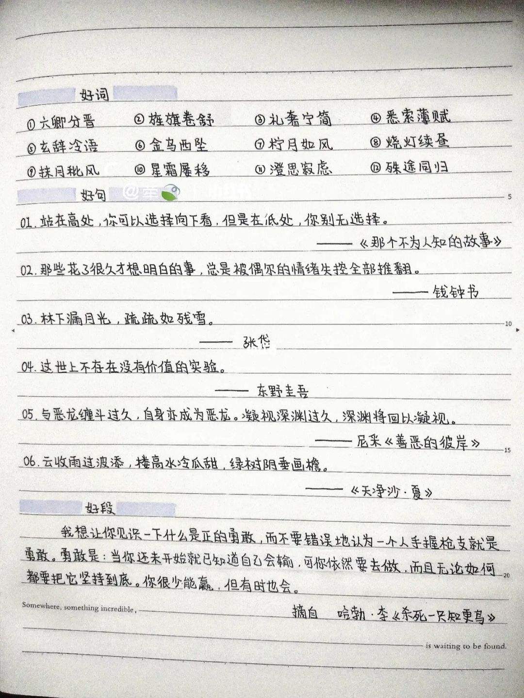 初中作文素材积累摘抄200字(初中作文素材积累摘抄200字怎么写)